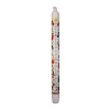 Alexander Taron 12" White and Red Christmas Advent Candle 34777296