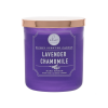 DW Home Richly Scented Candles LG Double Wick, 56 Hr - Lavender Chamomile | Rose Gold