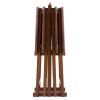 Alex 5-Pc Snack Table Set; Walnut